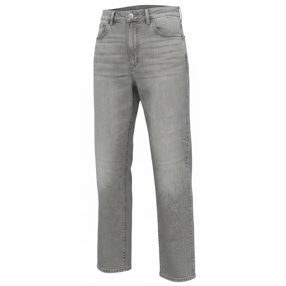 Madewell Denim - #138 MADEWELL 90s Straight Jeans sz. 27 Grey High Rise w: 28" r:12" I: 30"